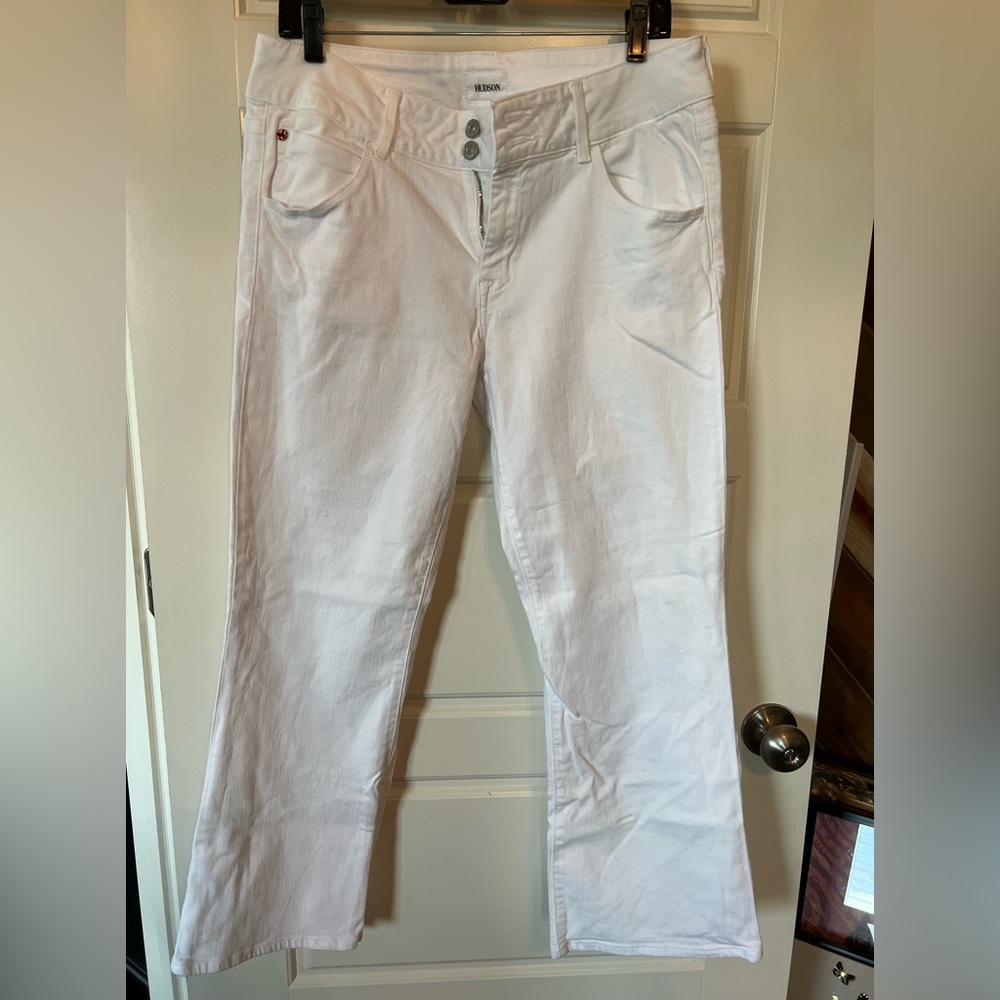 Hudson jeans, Collin style in white, size 32